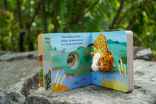 Load image into Gallery viewer, Baby Giraffe: Finger Puppet Book
