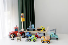 Load image into Gallery viewer, Construction Vehicles Play Set