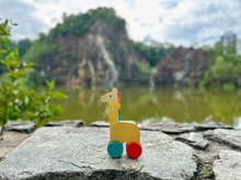 Load image into Gallery viewer, Gaby The Giraffe Push and Pull Toy