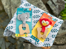 Load image into Gallery viewer, Little Monkey Organic Teether