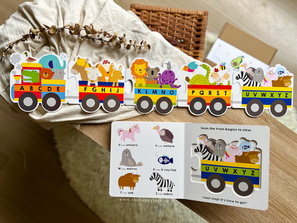 Puzzle and Play: Alphabet Train