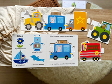 Load image into Gallery viewer, Puzzle and Play: Color Bus