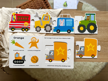 Load image into Gallery viewer, Puzzle and Play: Color Bus
