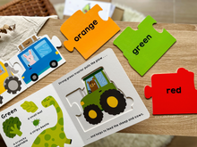 Load image into Gallery viewer, Puzzle and Play: Color Bus