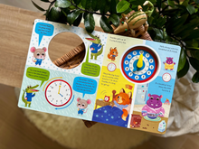 Load image into Gallery viewer, Tell the Time (With Interactive Clock Hands to Turn)