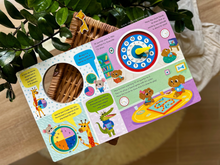 Load image into Gallery viewer, Tell the Time (With Interactive Clock Hands to Turn)