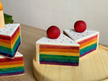 Load image into Gallery viewer, Rainbow Birthday Cake Play Set