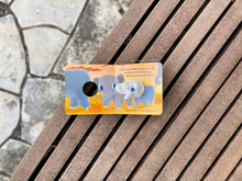 Load image into Gallery viewer, kids baby elephant finger puppet book