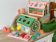 Load image into Gallery viewer, Wooden Toy House
