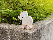 Load image into Gallery viewer, Ellie the Elephant Push and Pull Toy
