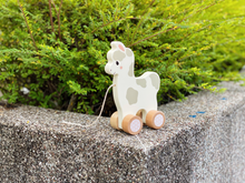 Load image into Gallery viewer, Lana the Llama Push and Pull Toy