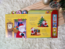 Load image into Gallery viewer, Noisy Touchy-Feely Santa