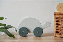 Load image into Gallery viewer, Shelly the Green Tortoise Push and Pull Toy