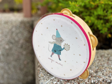 Load image into Gallery viewer, Wooden Tambourine - Little Mouse