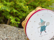 Load image into Gallery viewer, Wooden Tambourine - Little Mouse