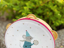 Load image into Gallery viewer, Wooden Tambourine - Little Mouse