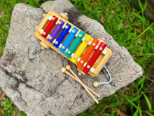 Load image into Gallery viewer, Wooden Xylophone - Little Car