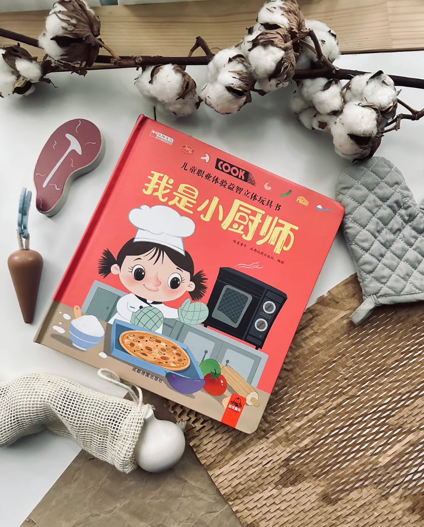 Little Occupation Book in Chinese (儿童职业体验立体玩具书)