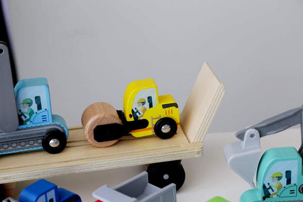 Construction Vehicles Play Set