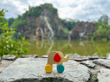 Load image into Gallery viewer, Eli The Elephant Push and Pull Toy
