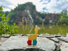 Load image into Gallery viewer, Gaby The Giraffe Push and Pull Toy
