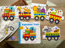 Load image into Gallery viewer, Puzzle and Play: Alphabet Train
