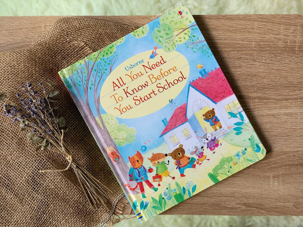 children going to school book
