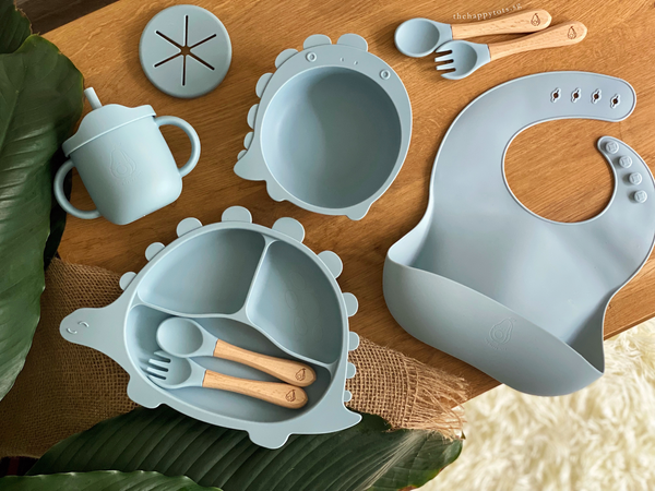 [GIFT SET] Dino-licious Meal Set - Mustard