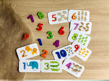Load image into Gallery viewer, kids alphabet numbers flashcards
