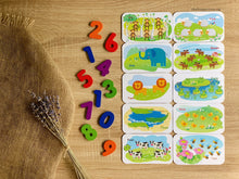 Load image into Gallery viewer, numbers flashcards for kids
