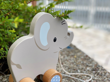 Load image into Gallery viewer, Ellie the Elephant Push and Pull Toy
