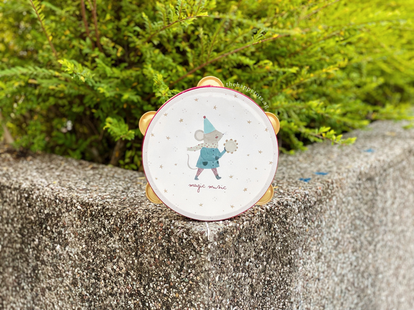 Wooden Tambourine - Little Mouse