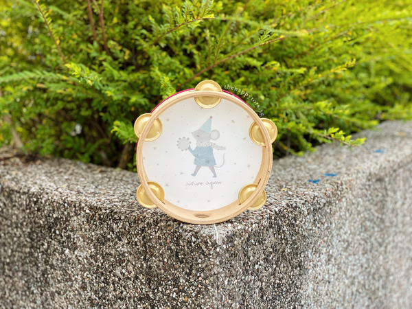 Wooden Tambourine - Little Mouse