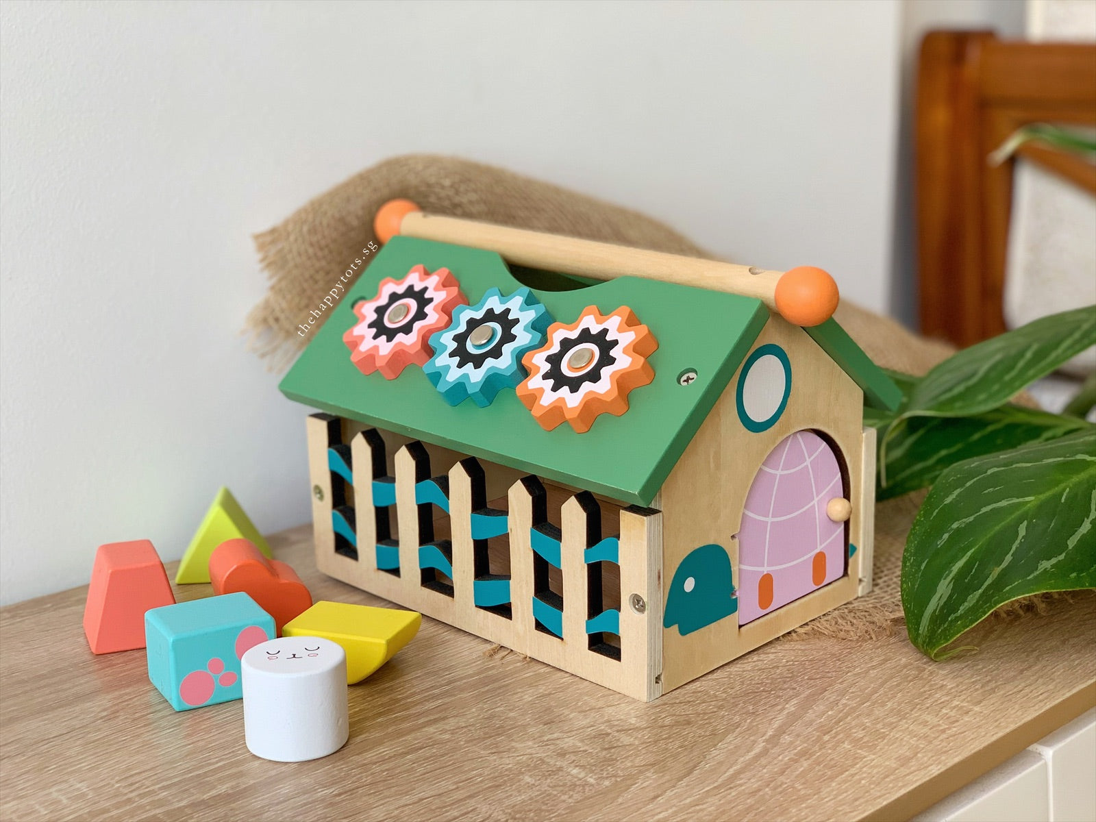 Wooden Toy House