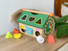 Load image into Gallery viewer, Wooden Toy House
