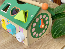 Load image into Gallery viewer, Wooden Toy House
